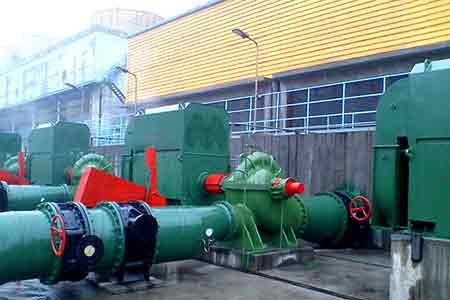 KPS系列單級雙吸離心泵在巴陵石化使用現場